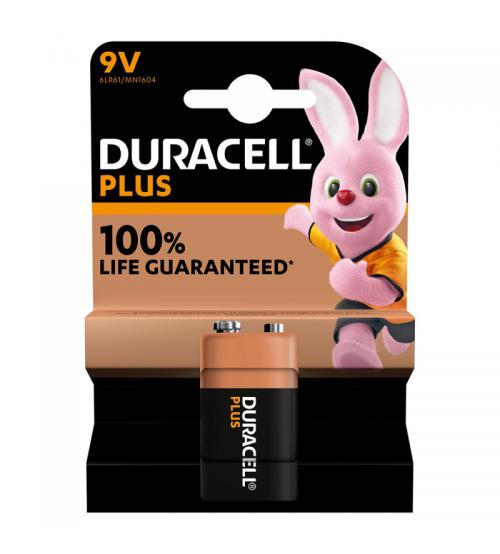 Duracell MN1604PLUS-B1 Duracell Plus Alkaline Battery 9V Size